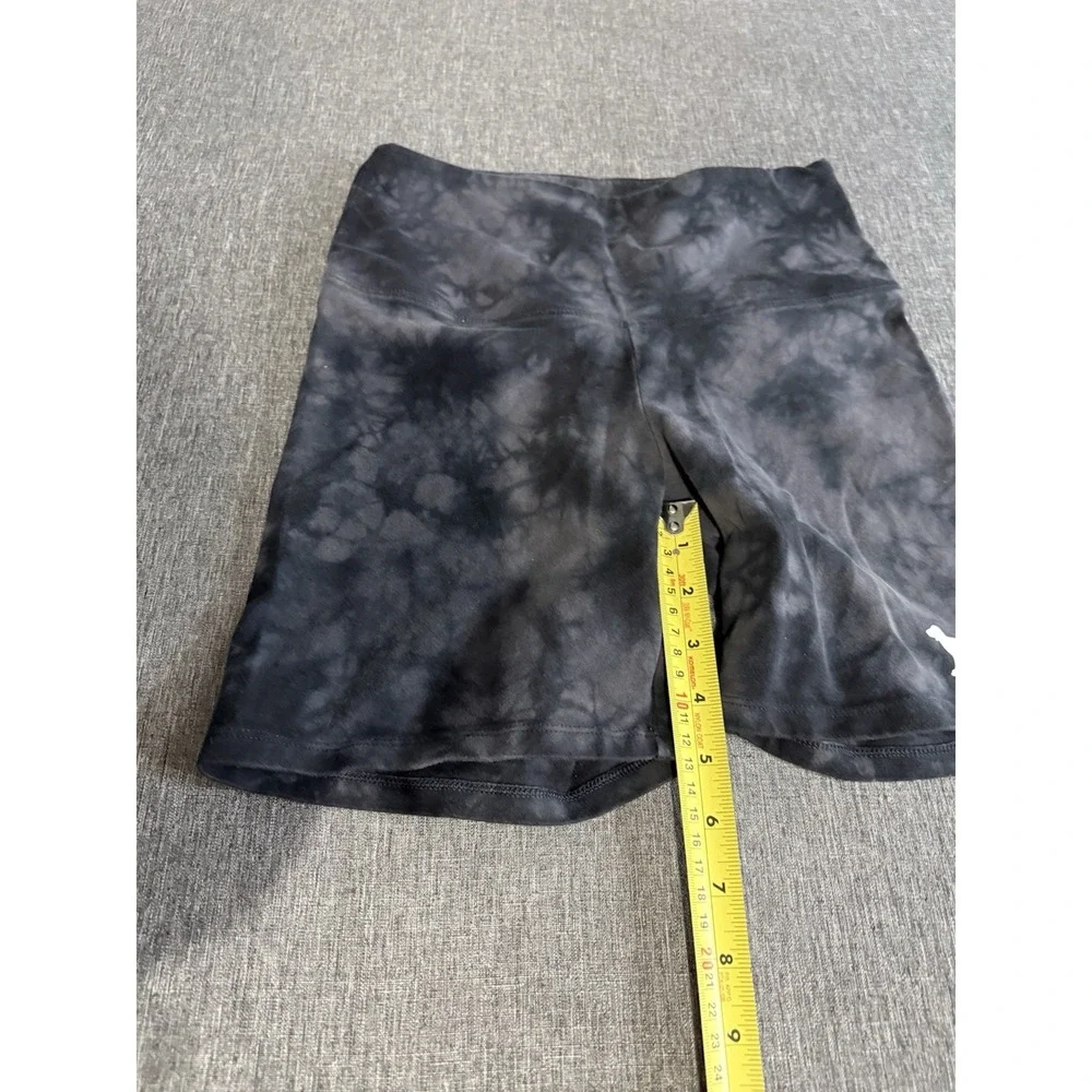 VICTORIA'S SECRET PINK COTTON HIGH WAIST BIKE SHORTS YOGA SIZE S
